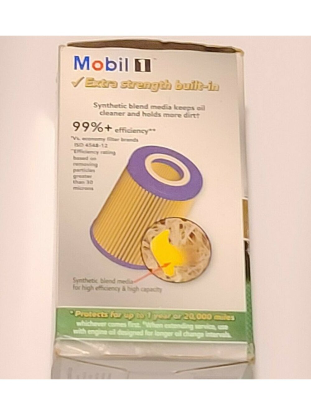 2 Pk Mobil 1 Extended Performance Oil Filter M1C-254A High Efficiency + Capacity - Picture 8 of 9
